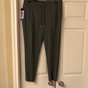 Dalia Women's Olive Green Drawstring Trousers